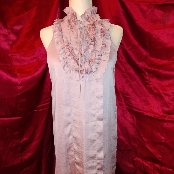 Pink Ruffle Top Dress - Picture 3 of 5